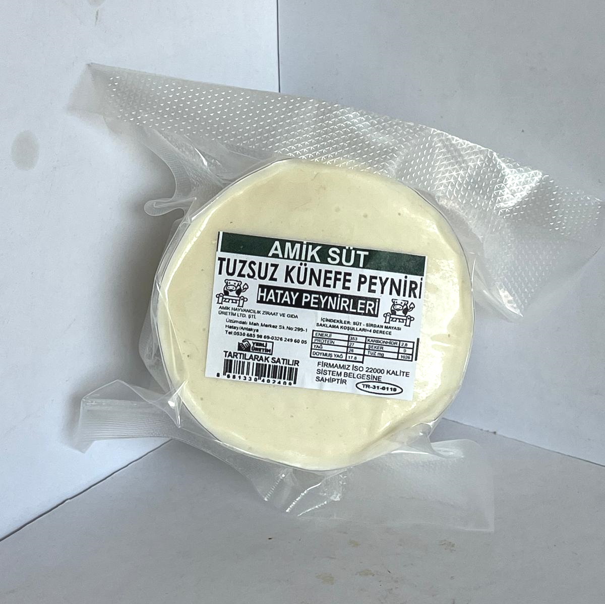 HATAY TUZSUZ KÜNEFE PEYNİRİ 500GR